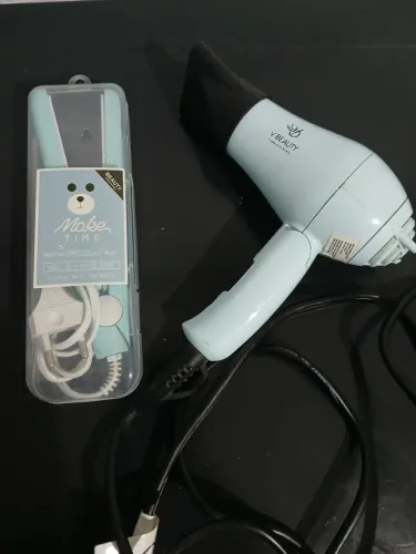 Secador de Cabelo e chapinha V Beauty - Novo