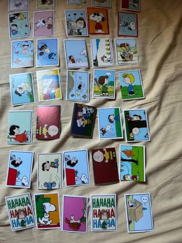 Figurinhas do álbum snoopy