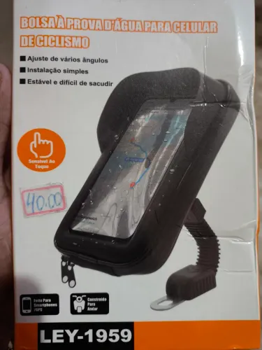 Suporte à prova d'água para celular de ciclismo