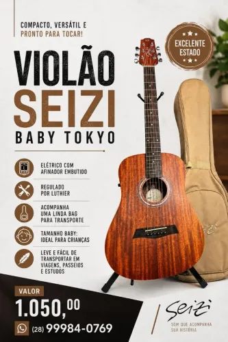 Violão Baby Tokyo Seizi