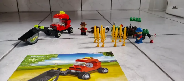 Conjunto blocos de montar Ban Bao kit de colheita
