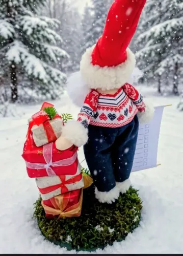 Papai noel liste de presente