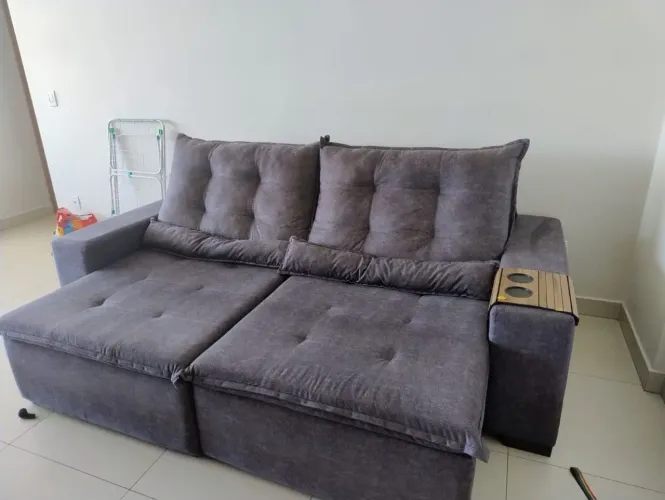 Sofá 2 lugares Retrátil