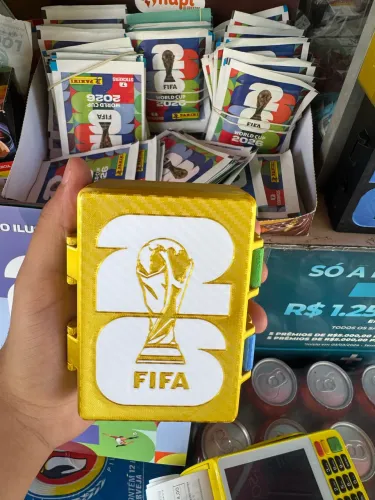 Case Porta Figurinhas Copa do Mundo 2026 FIFA Premium?