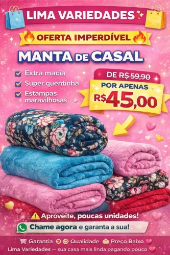 Manta casal