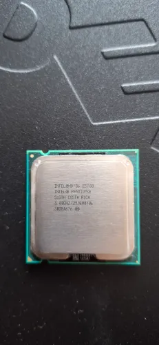 Processador e Cooler Intel E5700 Pentium 3ghz 2Mb Lga  