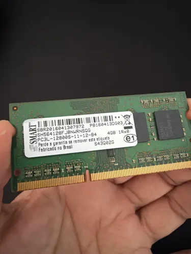 Memória RAM Notebook 4GB DDR3L 1600MHz PC3L-12800S SMART
