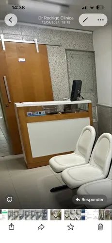 Balcão de recepção