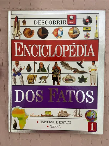 4 livros História do Mundo e Enciclopédia dos Fatos
