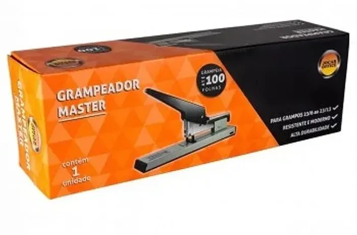 Grampeador de até 100 folhas MASTER