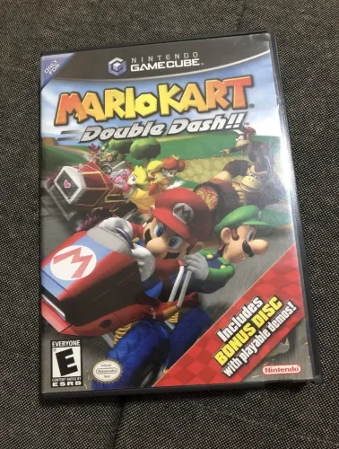 Mario Kart Double Dash Nintendo Gamecube Original Completo Bonus Disc Americano