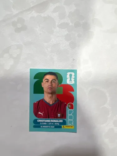 Figurinha do Cristiano Ronaldo 