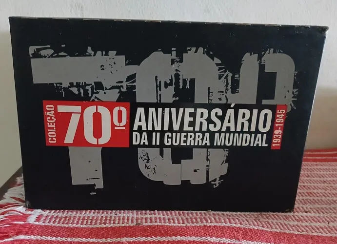 Coleção completa 70° de aniversário de DVD's sobre a segunda guerra mundial, editora abril