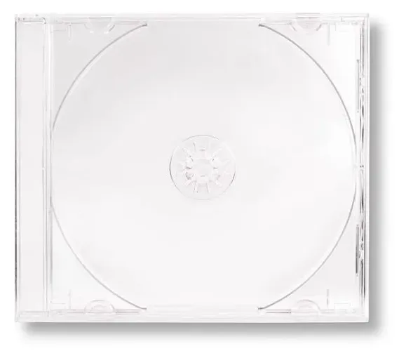 BOX CD PADRAO TRANSPARENTE