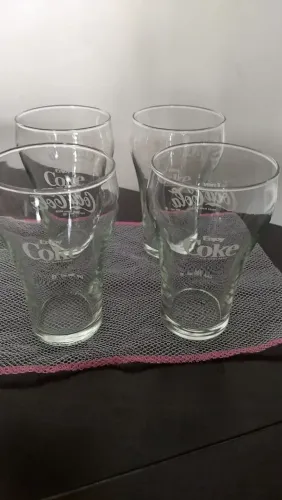 Copos exclusivo da marca coca cola 