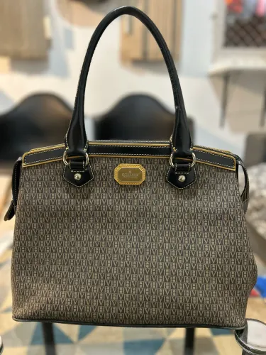 Bolsa Victor Hugo Original Monograma Clássico Grande Feminina