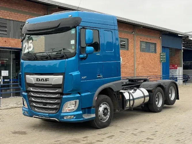 CAMINHÃO DAF XF 480 6X2 ANO 2025 EURO 6 - COM 97 MIL KM - TANQUES EM ALUMÍNIO POLIDO