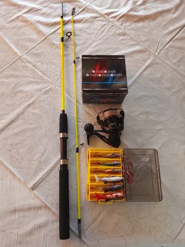 Kit de pesca completo