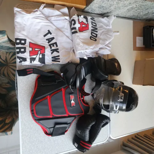 Protetores ATA taekwondo tamanho pequeno