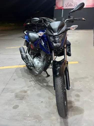 Honda CG 160 Fan Azul - Bem Conservada