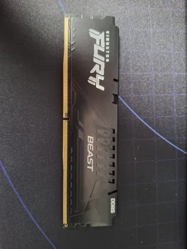 Memória RAM DDR5 Kingston Fury Beast, 16GB, 5200MHz,