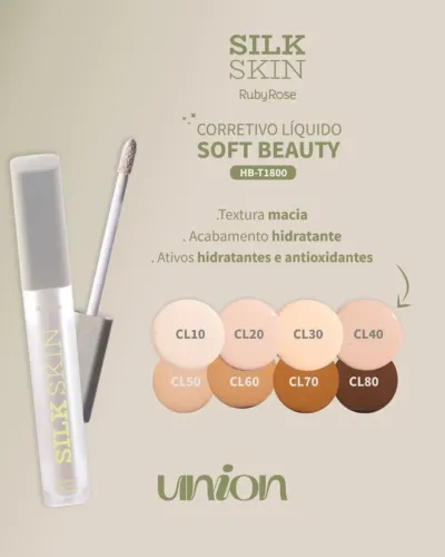 Corretivo Líquido Soft Beauty - Ruby Rose