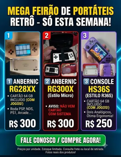 Consoles portáteis