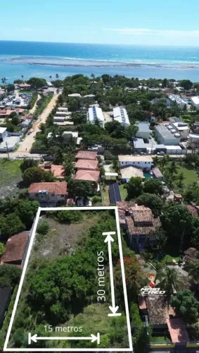 Lote para Venda em Porto Seguro, Coroa Vermelha
