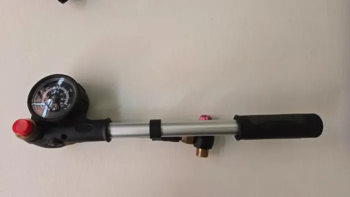Bomba de ar para suspensão de bike mtb
