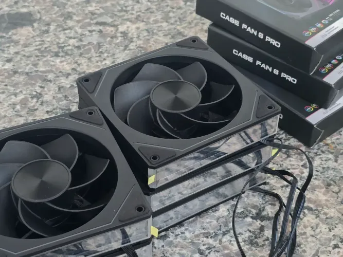 Kit 3 Cooler Prism Pro 6 Reverse Argb 120mm