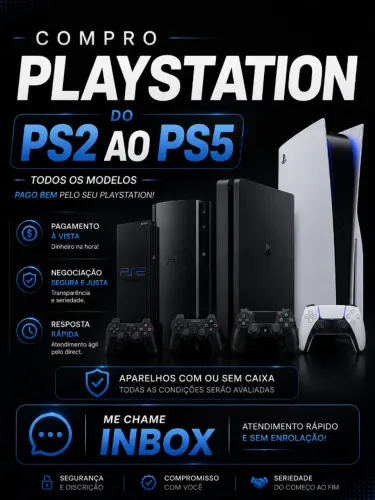 PS2 - PS3 - PS4 -PS5 - Playstation