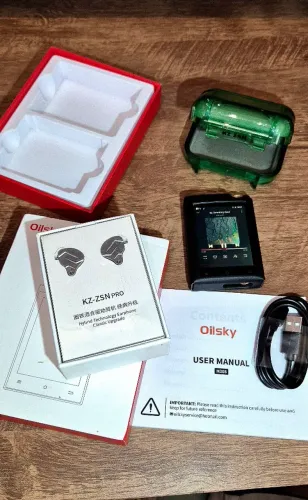 DAP (tocador de música, mp3 player) + fone