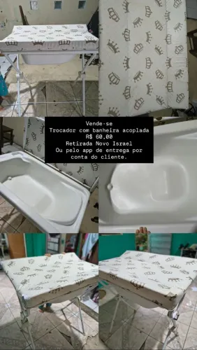 Trocador c/ banheira