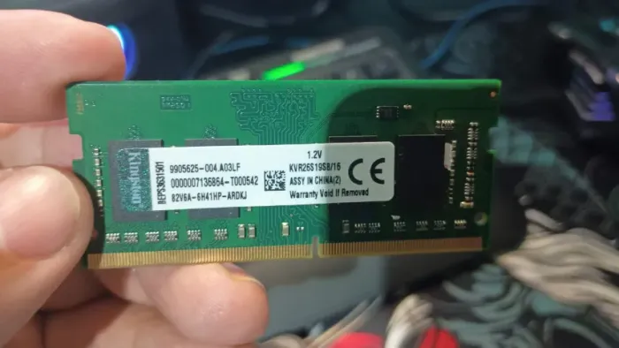 Memoria RAM DDR4 32GB (2x16) Kingston