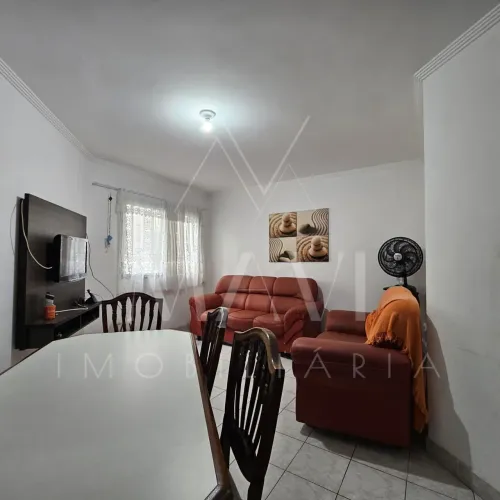 Apartamento 2 Dormitórios mobiliado para locação em Tupi, Praia Grande/SP