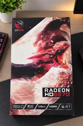 Placa de vídeo Radeon hd6570 2gb ddr3
