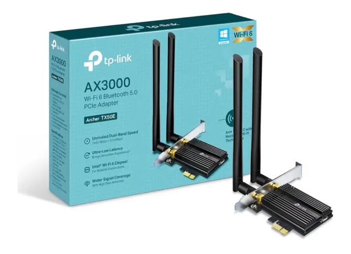 WiFi TP-Link 6 AX3000 PCIe