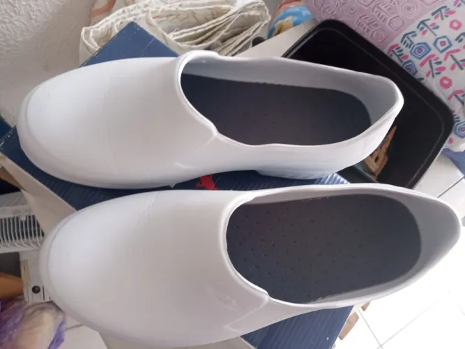 Sapato borracha EPI branco n38