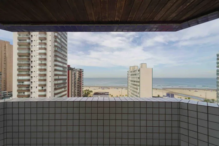 Cobertura com 3 suítes à venda, 145 m² por R$ 1.100.000 - Vila Guilhermina - Praia Grande/