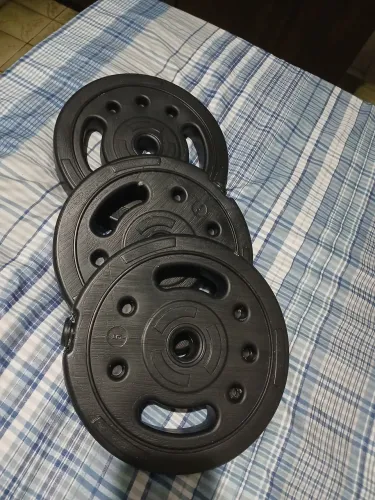 x3 Anilhas 5kg - Kekorp