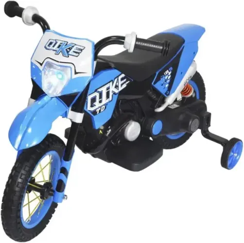 Mini Moto Elétrica Infantil Azul, Importway