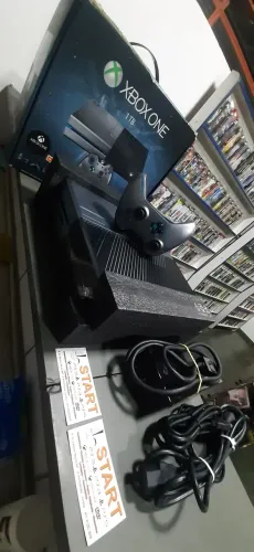 XBOX ONE 1TB SÉRIE HALO RARIDADE!