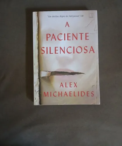 Livro - a paciente silenciosa.