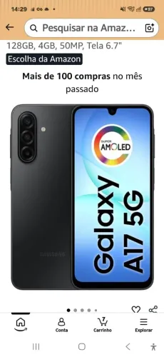Celular Samsung galaxy A17