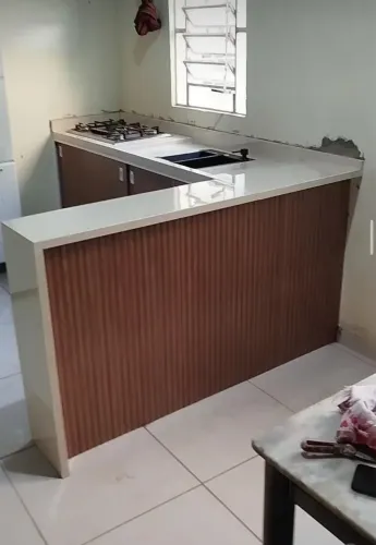 Bancada de porcelanato