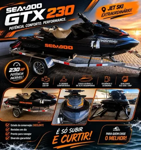 JETSKY SENADO GTX 230 2021 ( 108 HORAS)