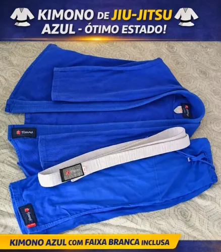 Kimono com pouco tempo de uso