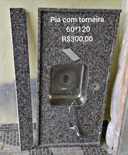 Pia e torneira da Deca