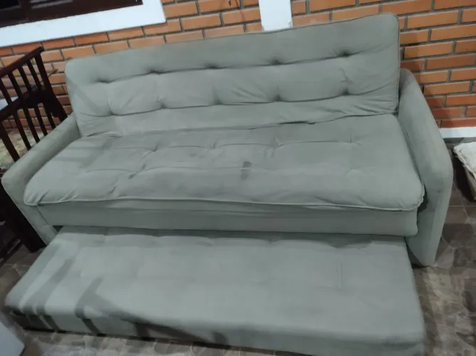 Sofá  cama c/ cama auxiliar 