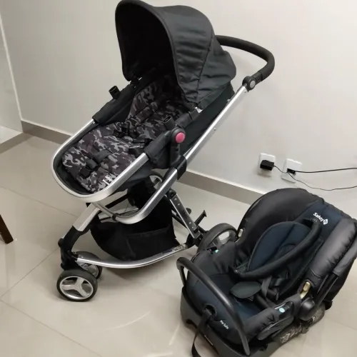 KIT DE CARRINHO DE BEBÊ + BEBÊ CONFORTO ? SEMINOVO!